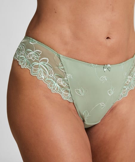Tanga pantalón corto Diva, Verde