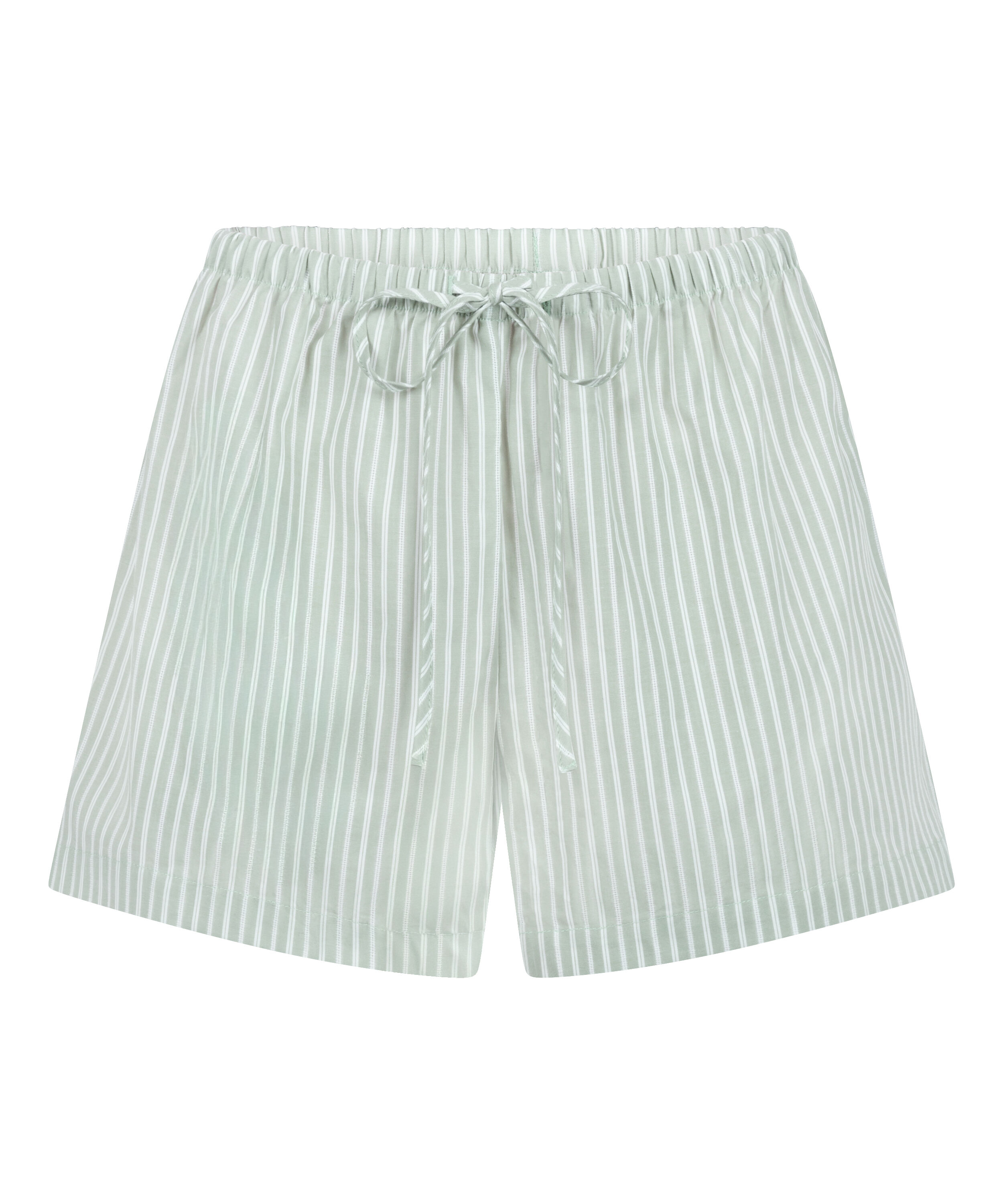 Short de punto a rayas, Verde