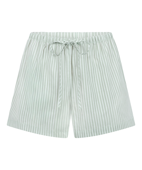 Short de punto a rayas, Verde