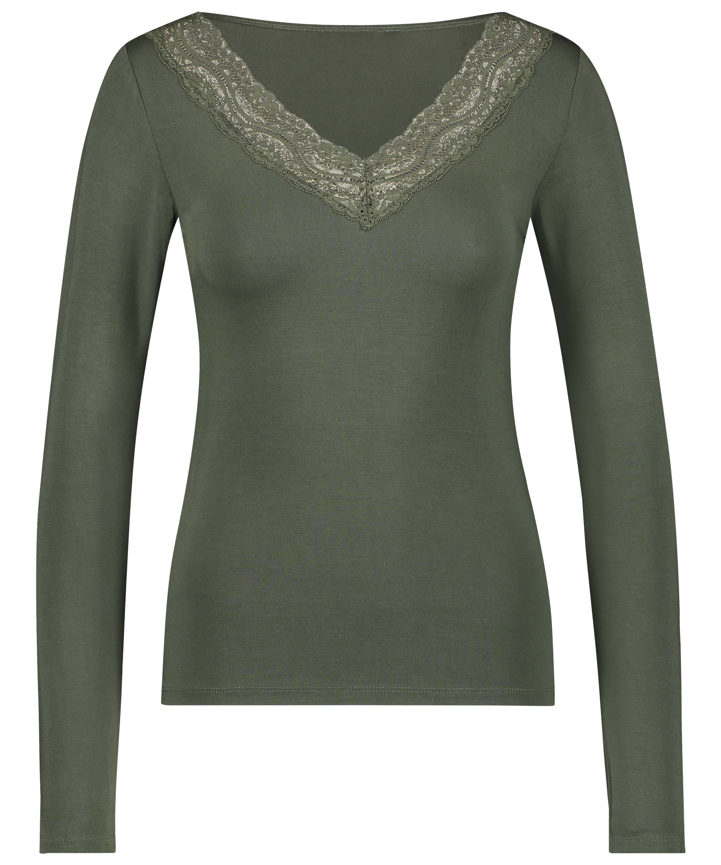 Top de pijama Jersey, Verde, main