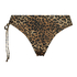 Braguita de bikini Leopard, marrón