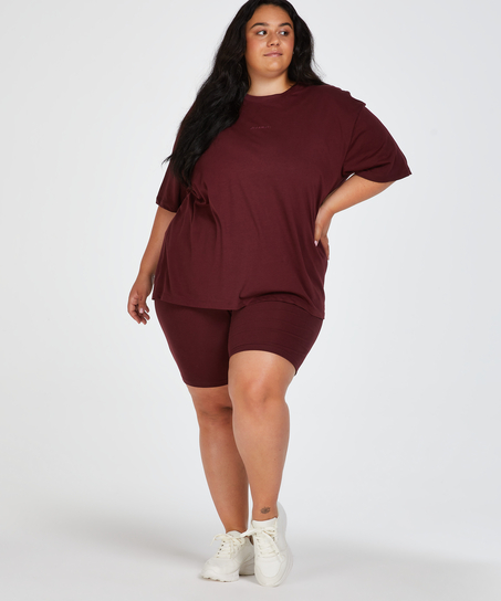 Conjunto de pijama corto Biker, Rojo