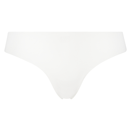 Tanga de algod&oacute;n Invisible, Blanco