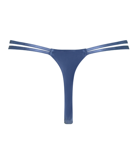 Tanga de pierna alta Daan, Azul
