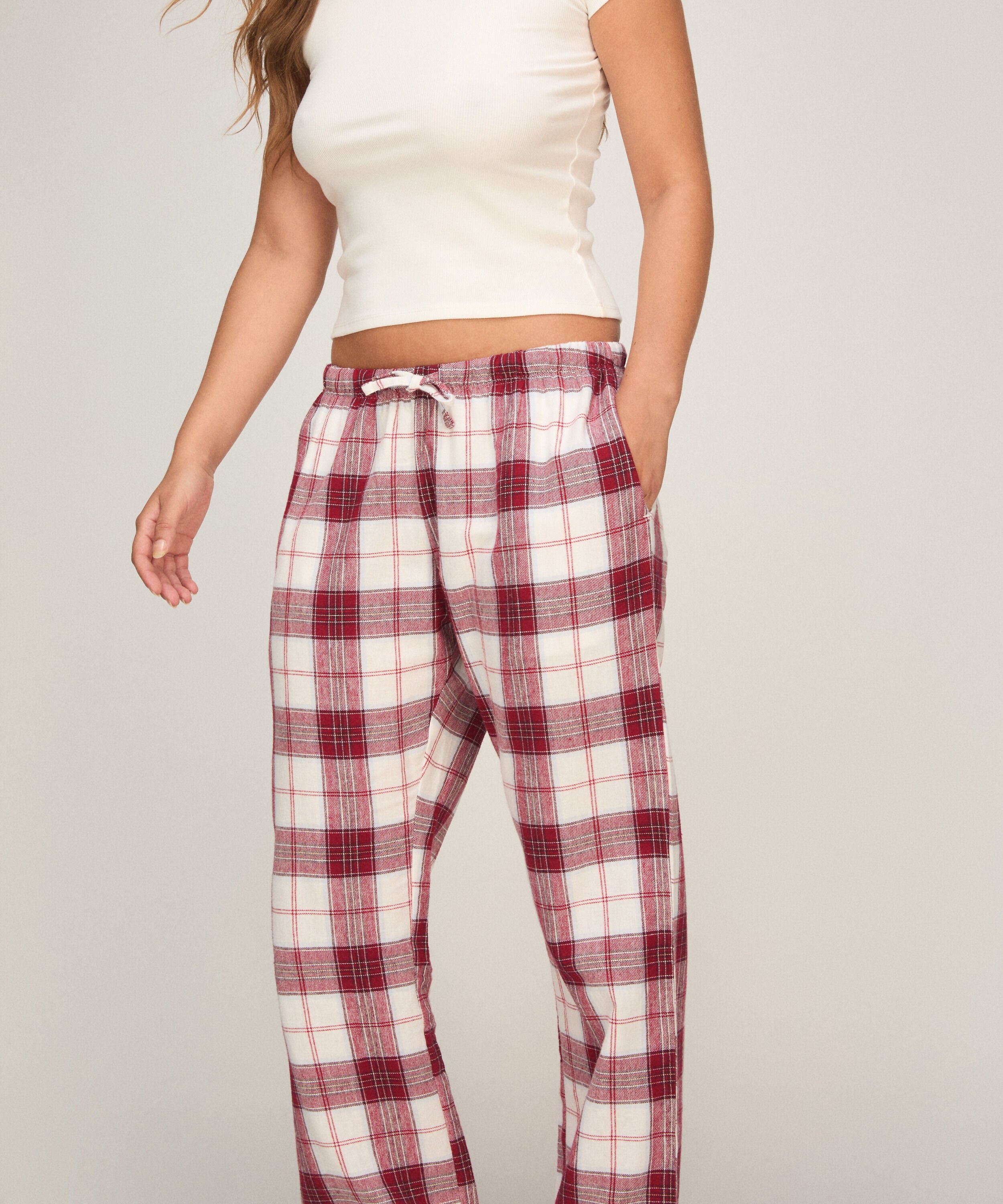 Pantalones de pijama de franela