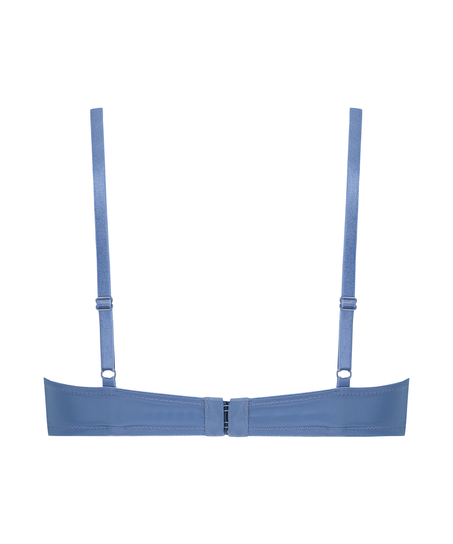 ﻿Sujetador con aros preformado Plunge, Azul