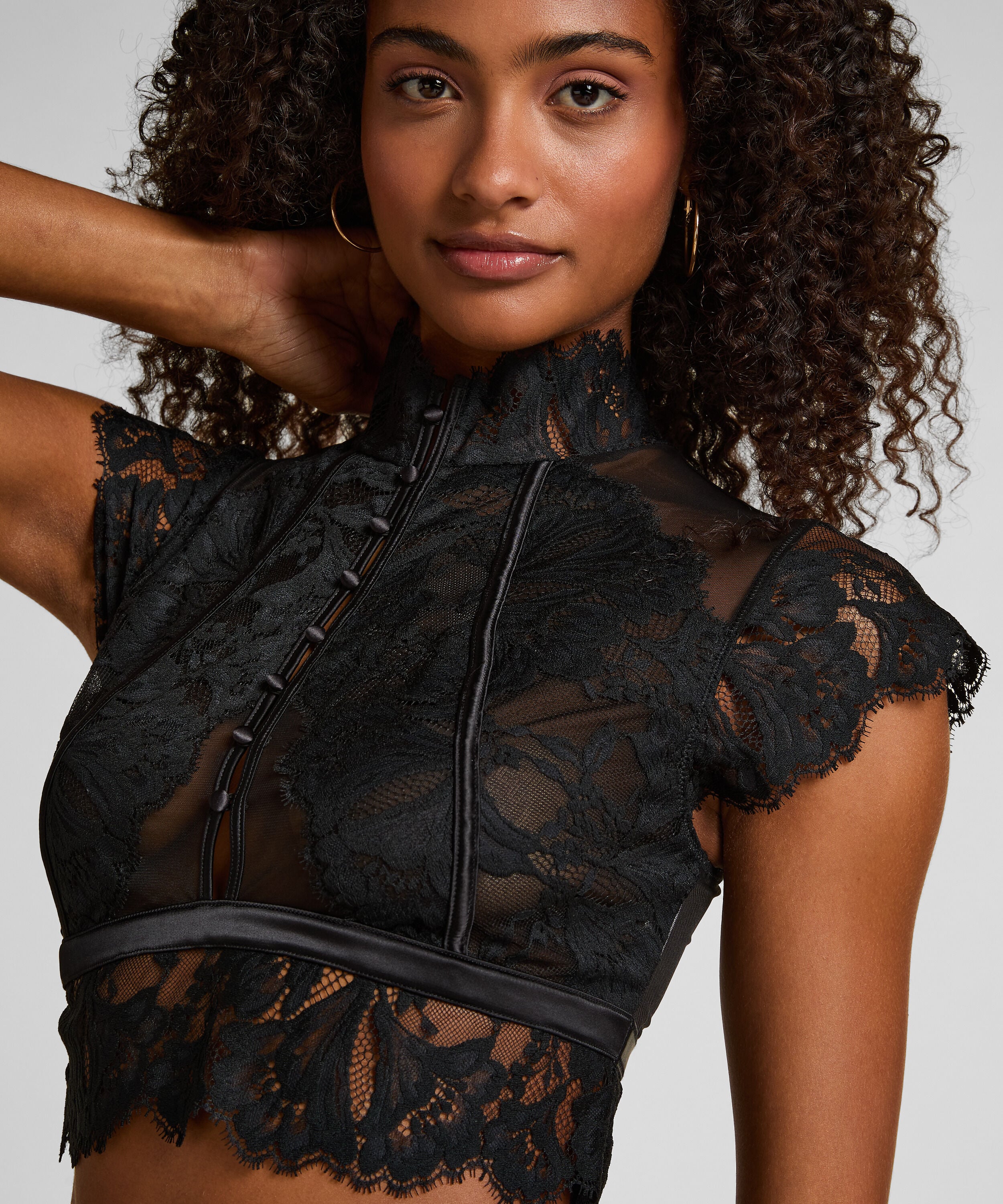 Bralette Amelia, Negro