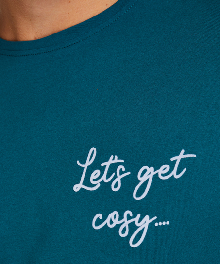 Conjunto de pijama para hombre, Azul