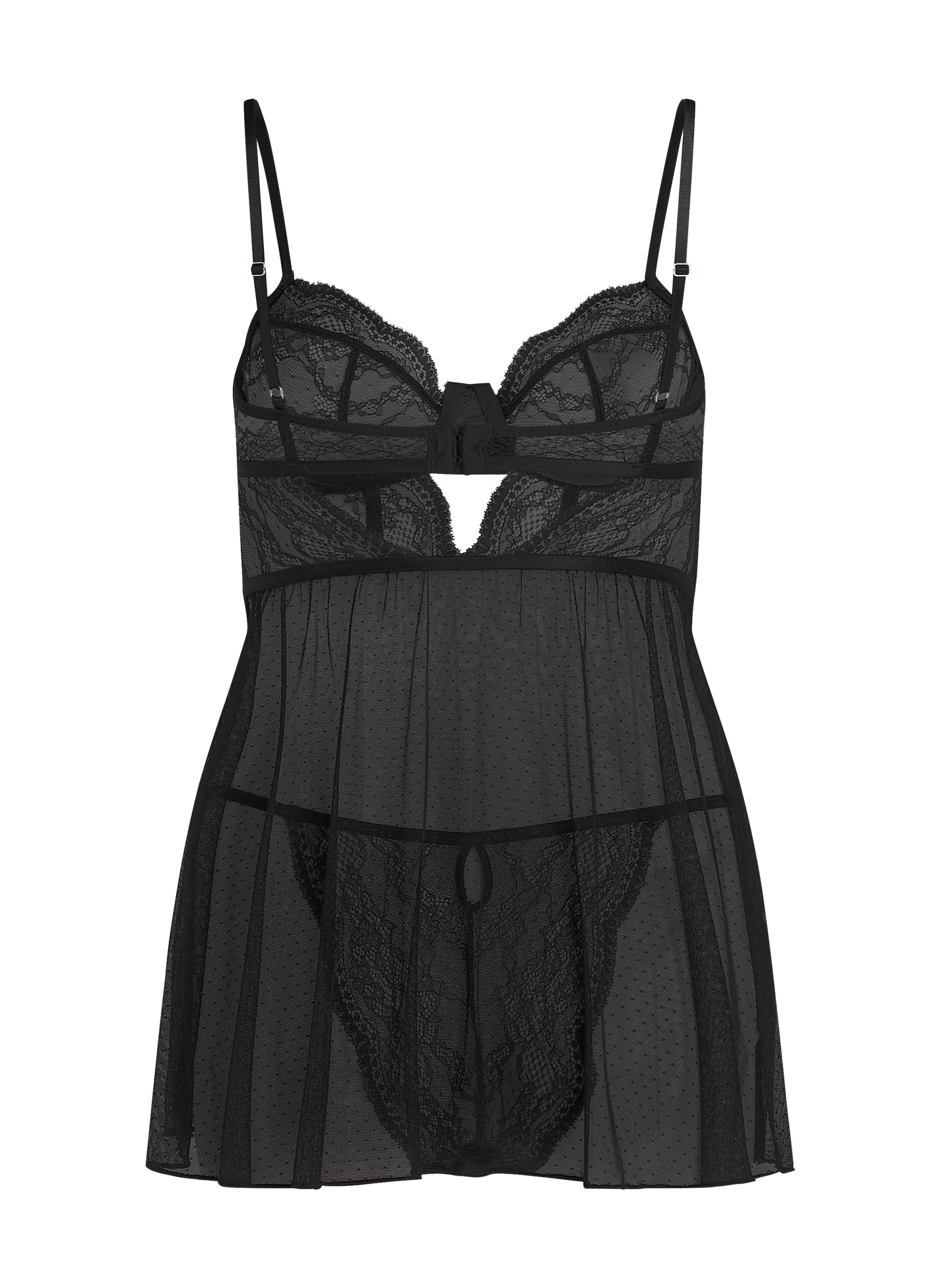 Babydoll Isabelle, Negro, main