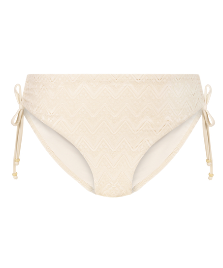 Braguita de bikini Crochet, Blanco