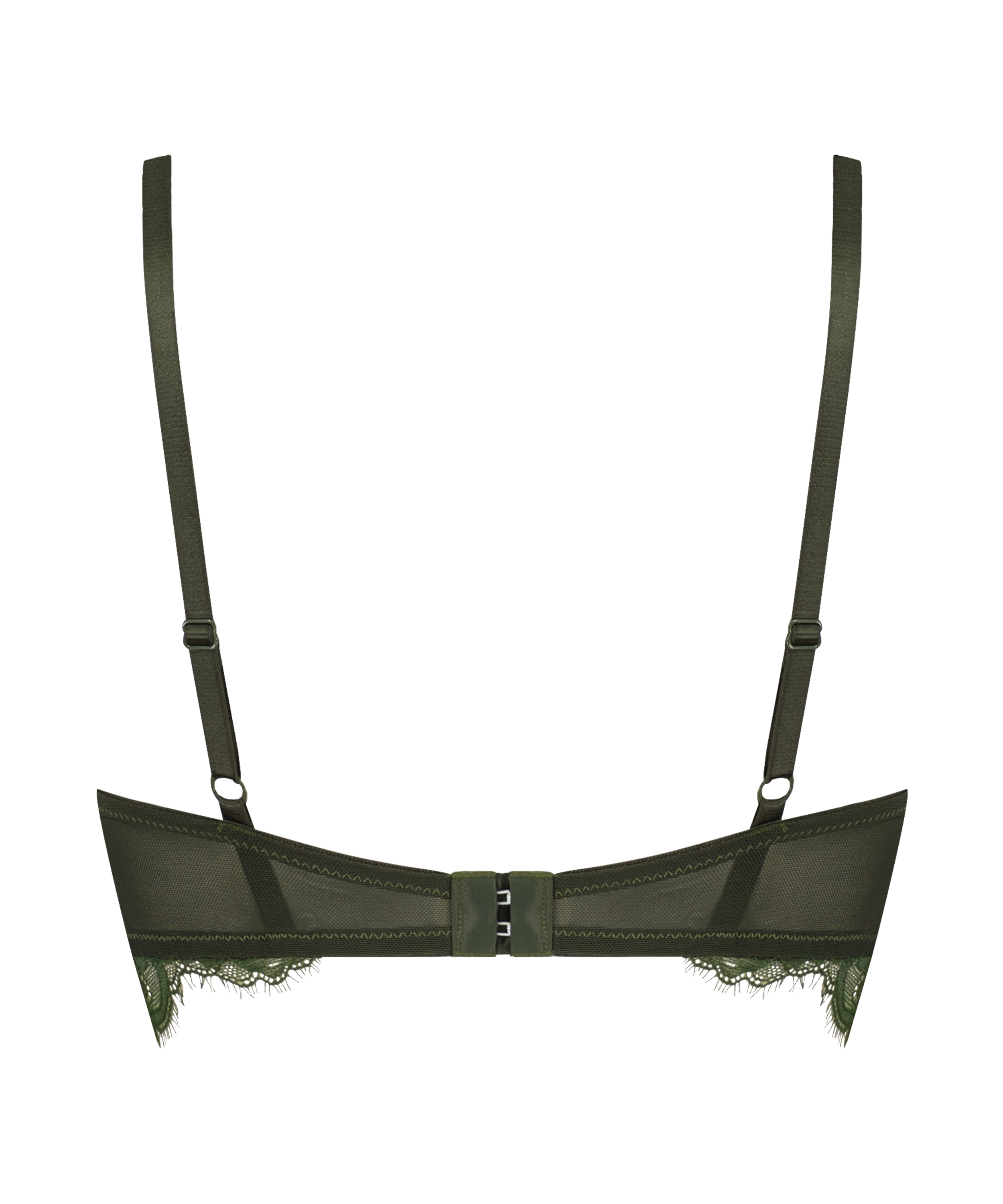 Sujetador preformado «longline» con aros Saffron, Verde, main