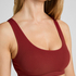 Bralette Dianne Scoop, Rojo