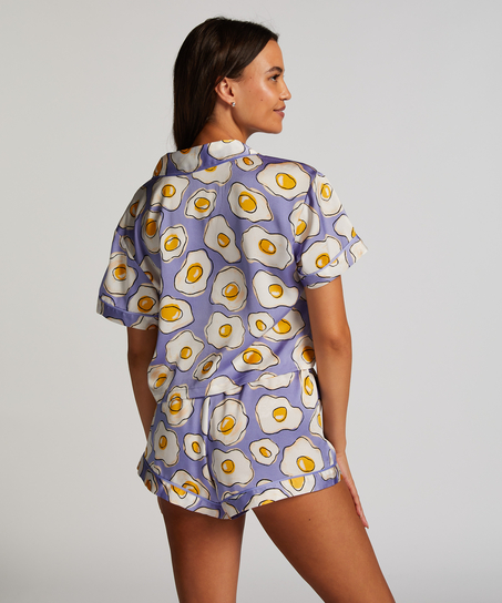 Pantalón de pijama Satin, Morado