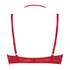 Sujetador longline de aros preformado Coco, Rojo