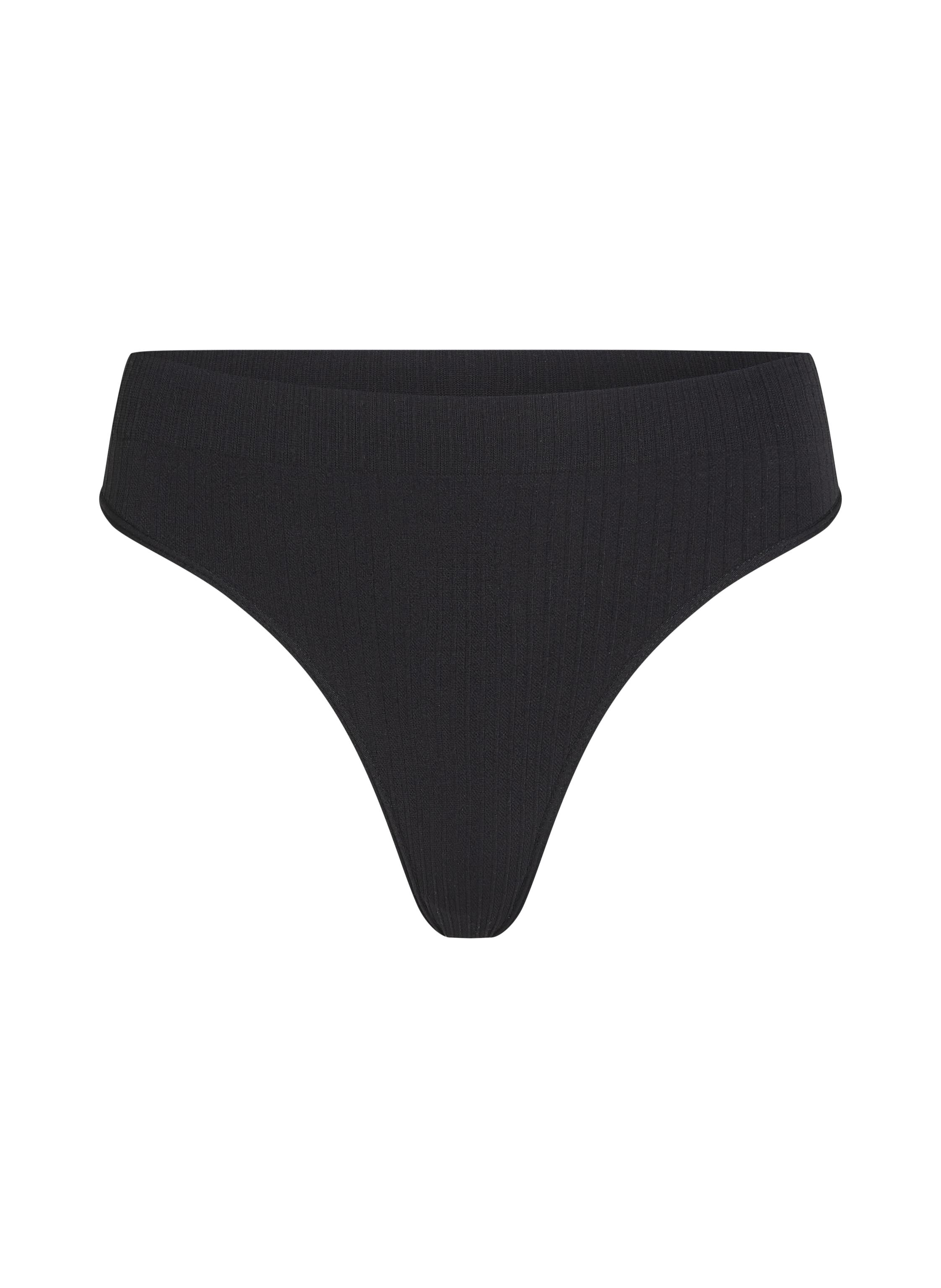 Tanga de tiro alto Dianne, Negro, main