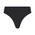 Tanga de tiro alto Dianne, Negro