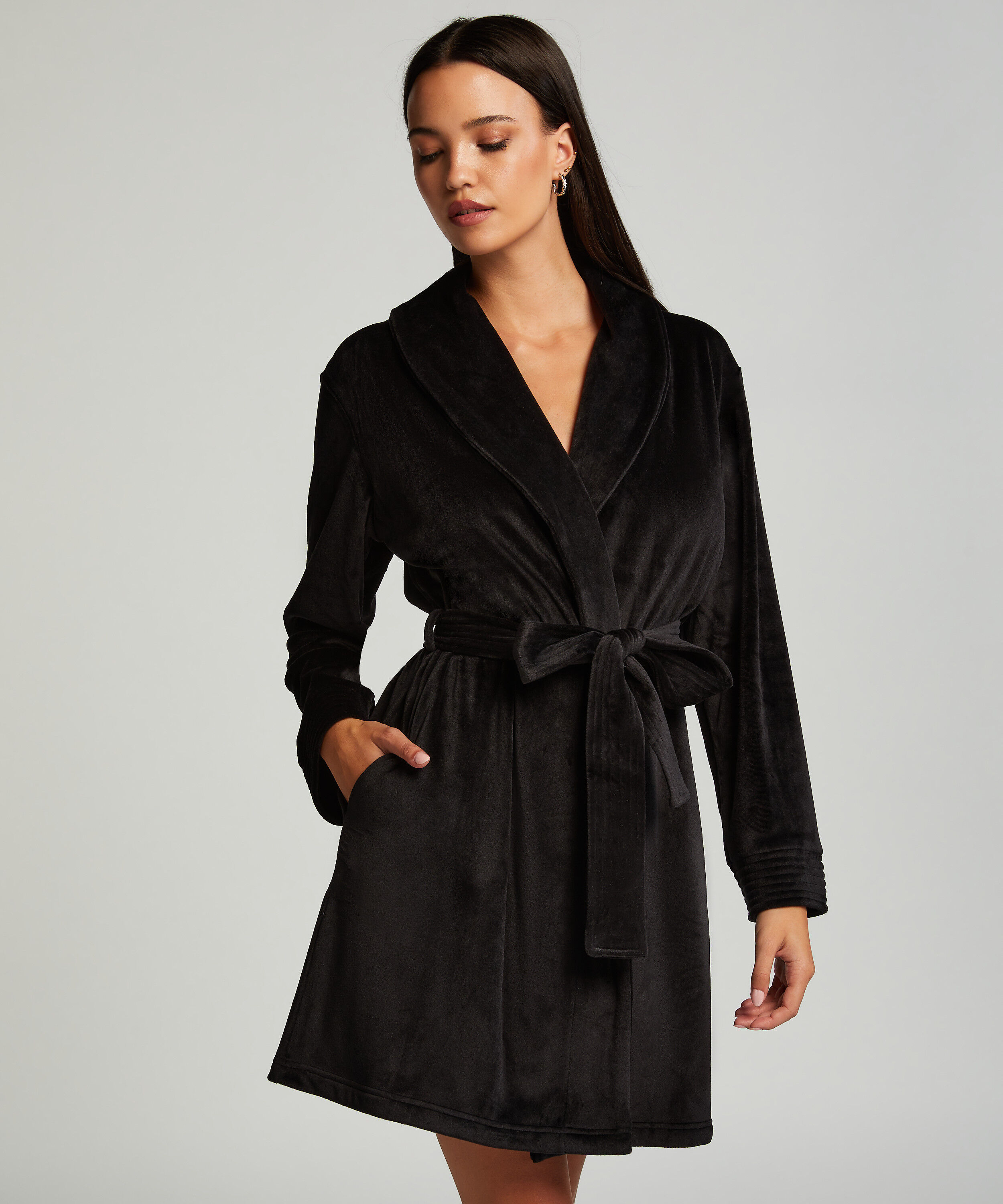 Albornoz Velours, Negro