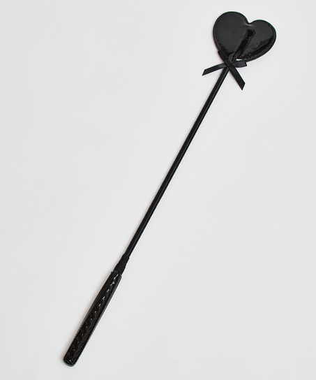 Látigo de cuero Priva, Negro