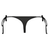 Tanga de bikini Sunset Dream, Negro