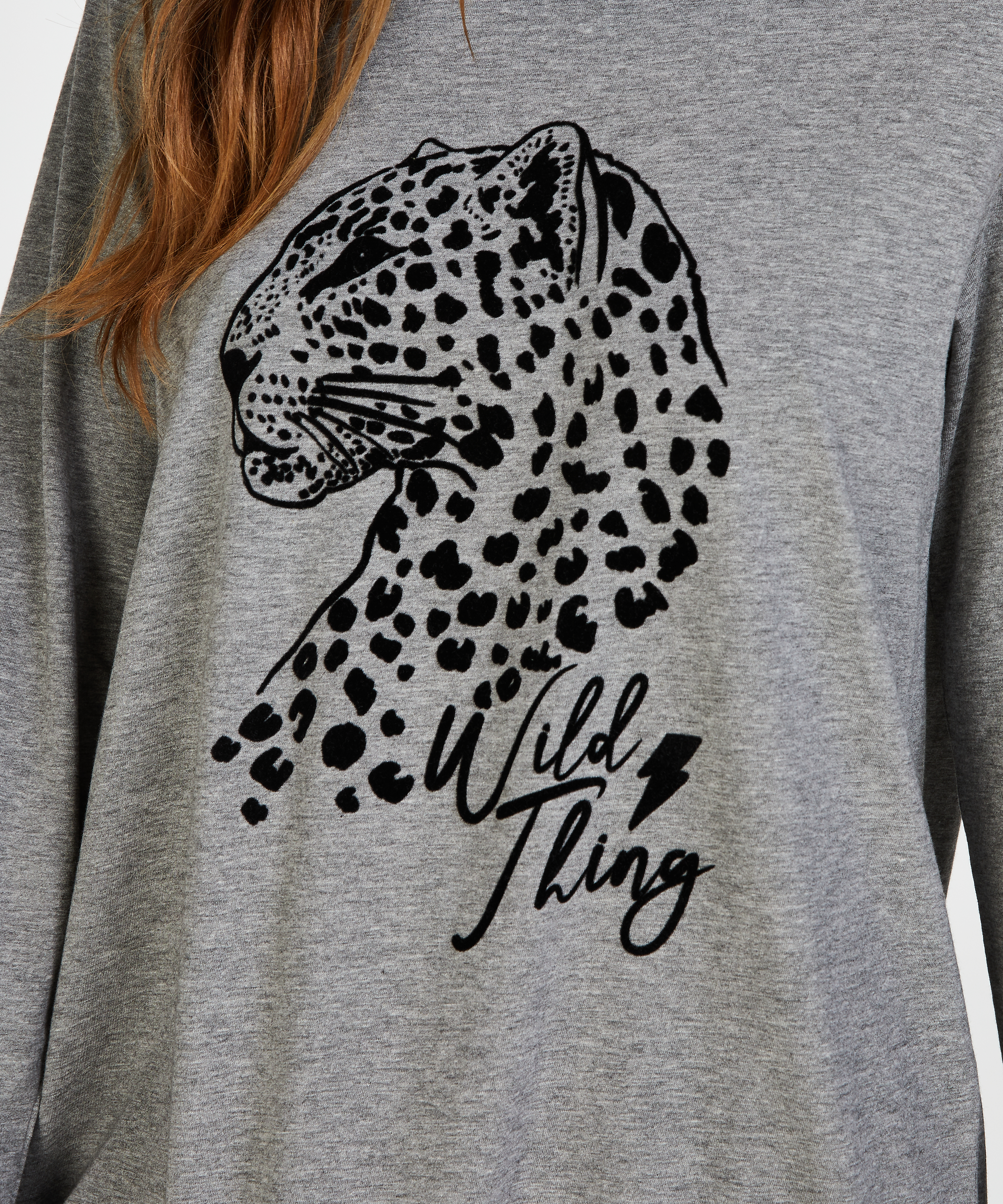 Camis&oacute;n de cuello redondo, Gris, main