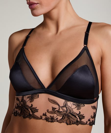 Bralette Anouk, Negro