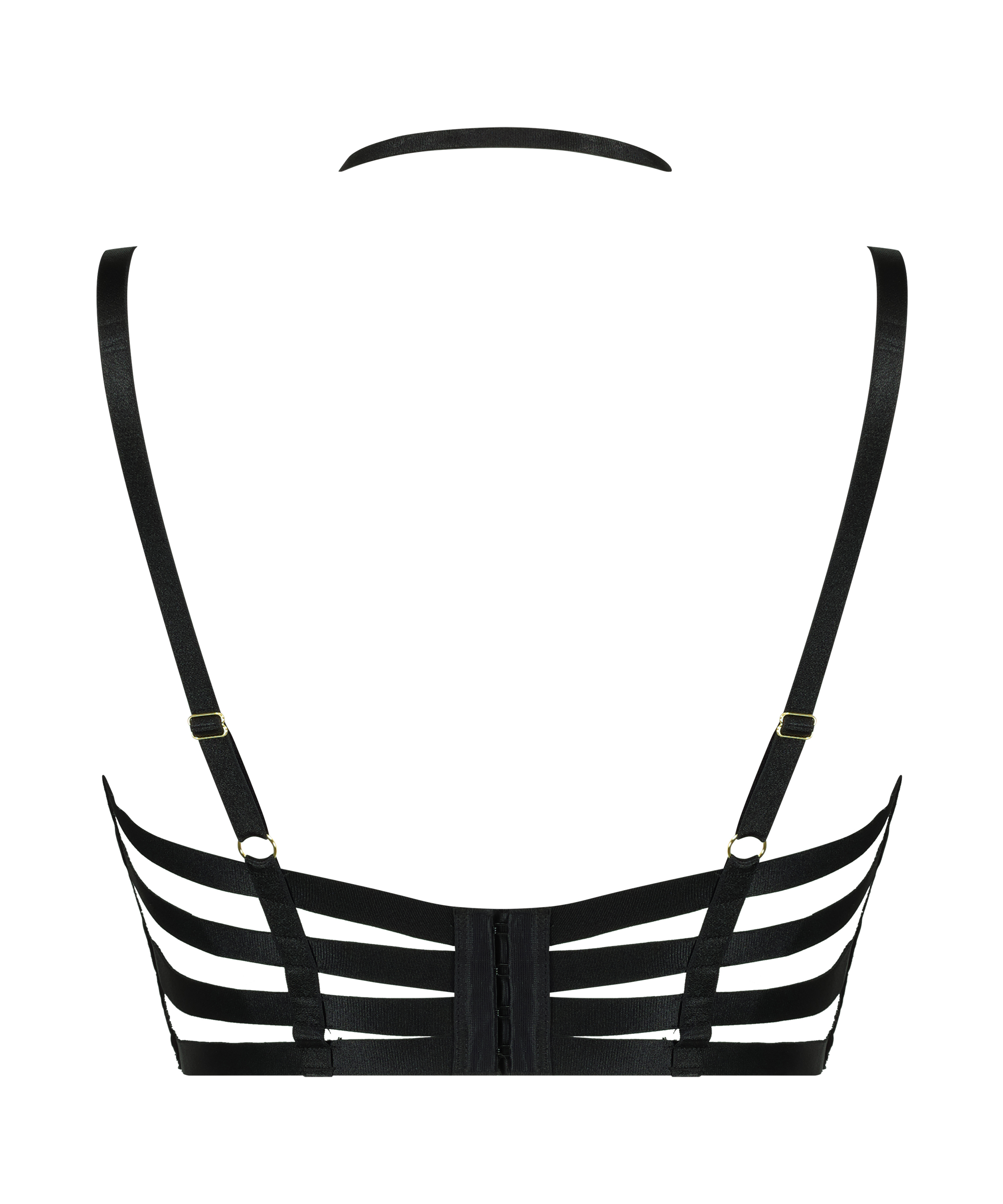 Sujetador longline de aros preformado Seductora, Negro, main