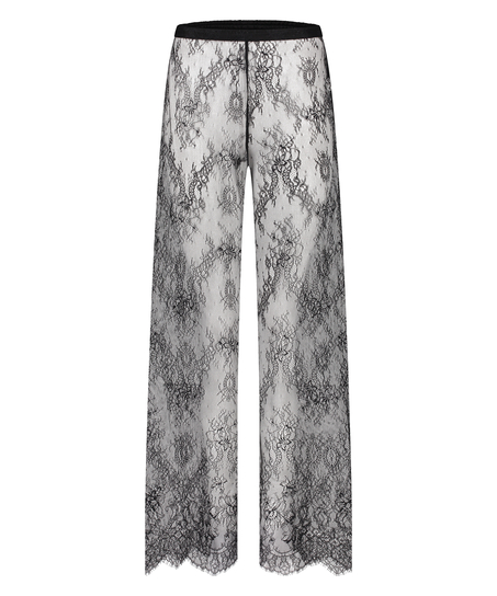 Pantalón Lace Camille, Negro