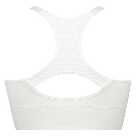 Sujetador deportivo HKMX The comfort de nivel 1, Blanco