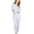 Pyjama pants Prisca, Azul