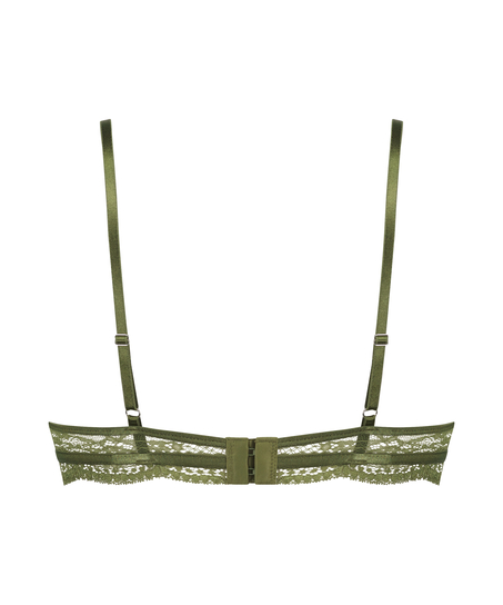 Sujetador de aros no preformado Isabelle, Verde