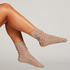 1 par de calcetines de punto, Beige
