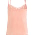 Camiseta top Velours Lace, Rosa