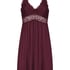 Vestido lencero Nora Lace, Morado