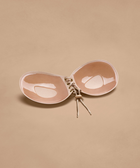 Sujetador push-up adhesivo, Beige