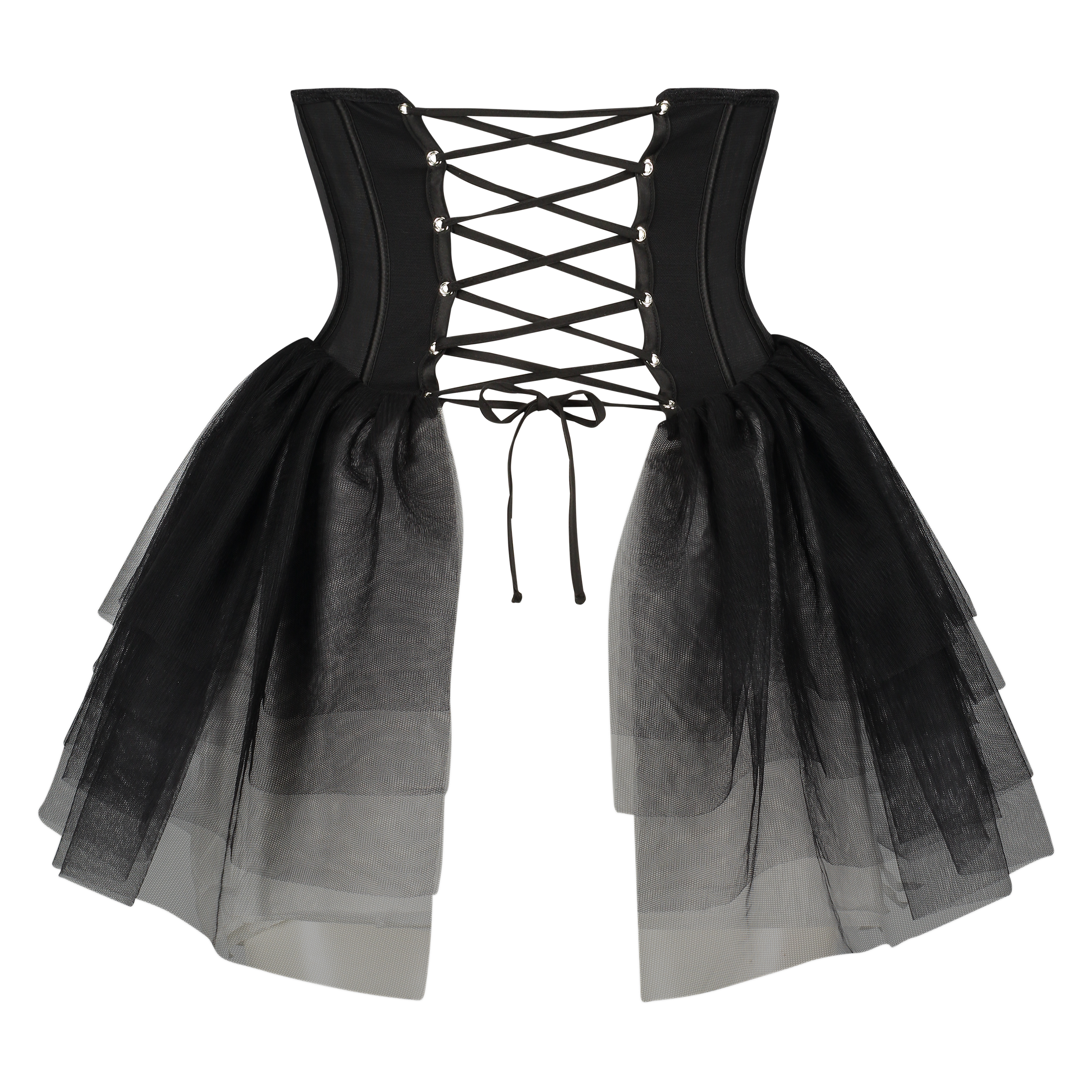 Private Corsé de tutú, Negro, main