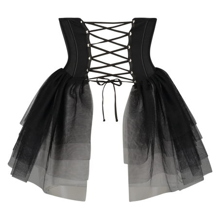 Private Corsé de tutú, Negro