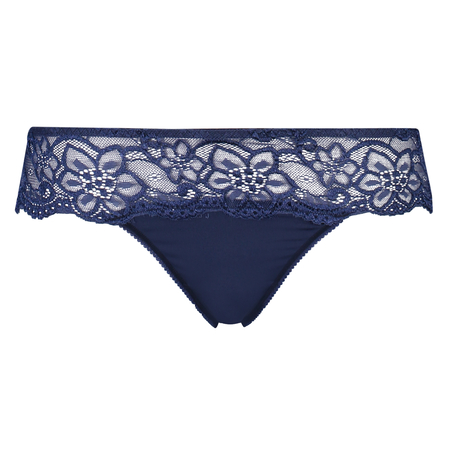 Tanga bóxer Rosie, Azul