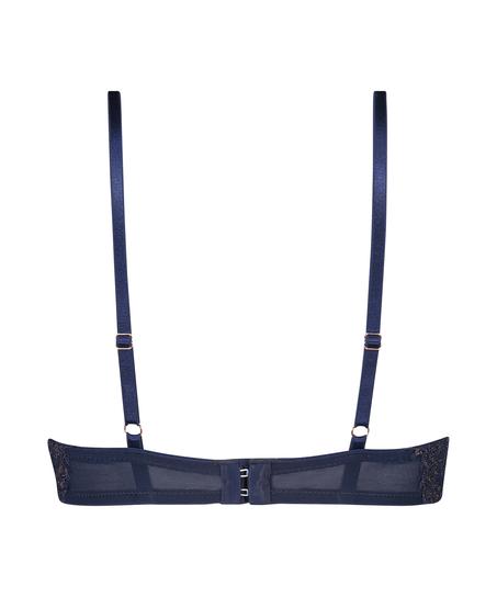 Sujetador longline de aros preformado Rya, Azul