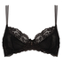 Non-padded underwired bra Jolie, Negro