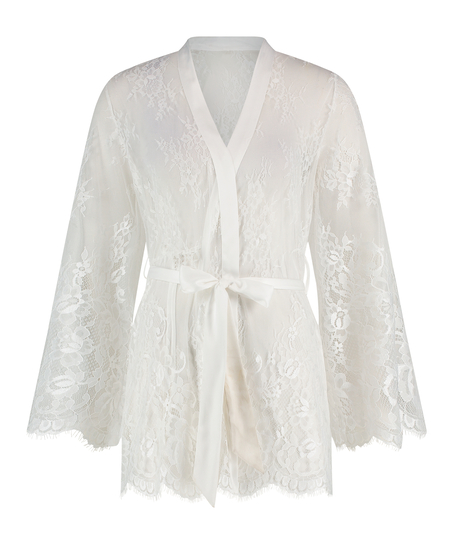 Kimono Lace Isabelle, Blanco