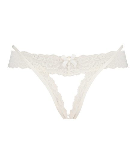 Tanga bajo Willow, Blanco