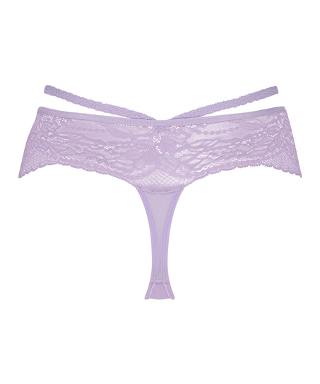 Tanga bóxer Francesca, Morado