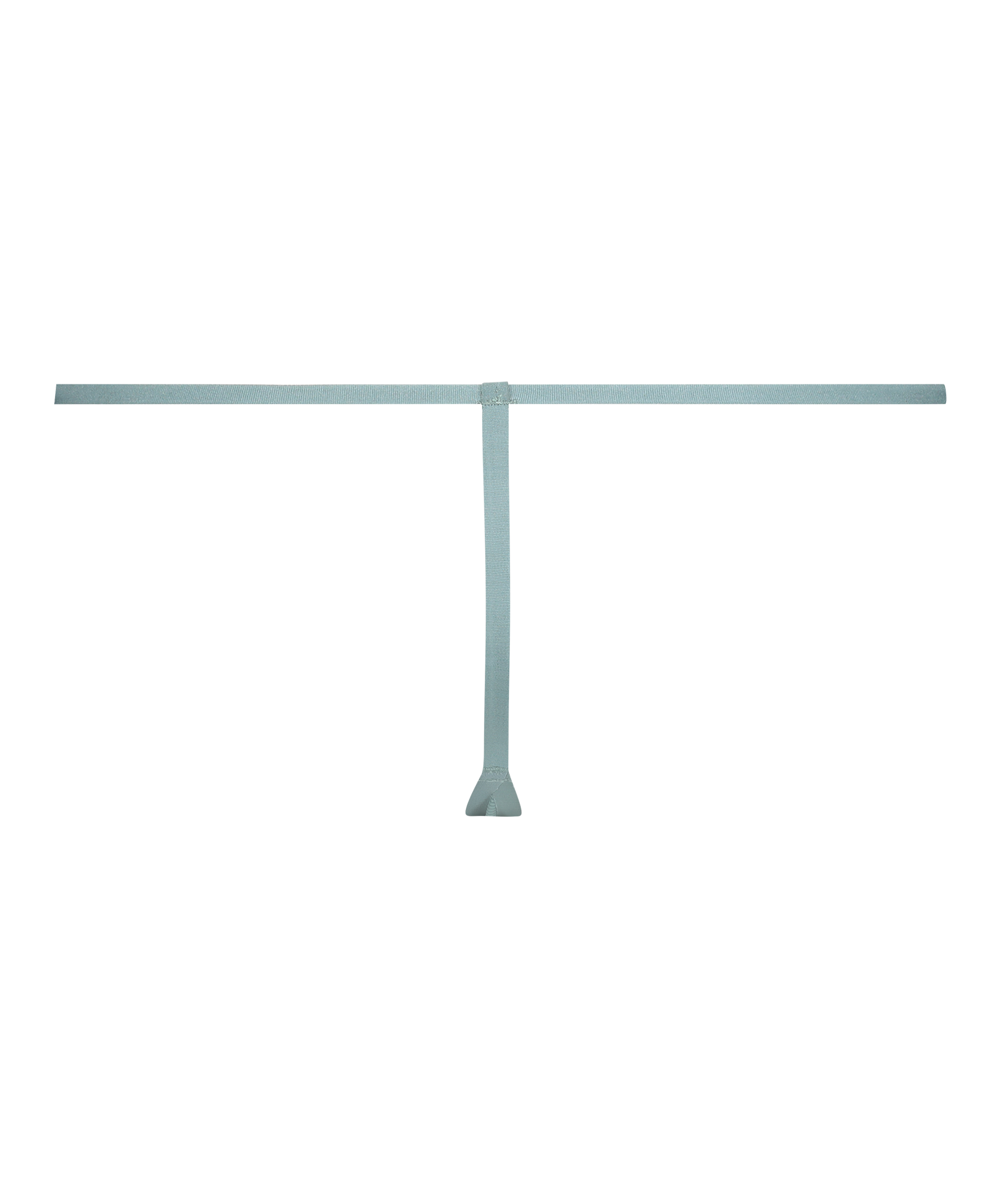 Tanga invisible de rejilla y de rayas, Gris, main