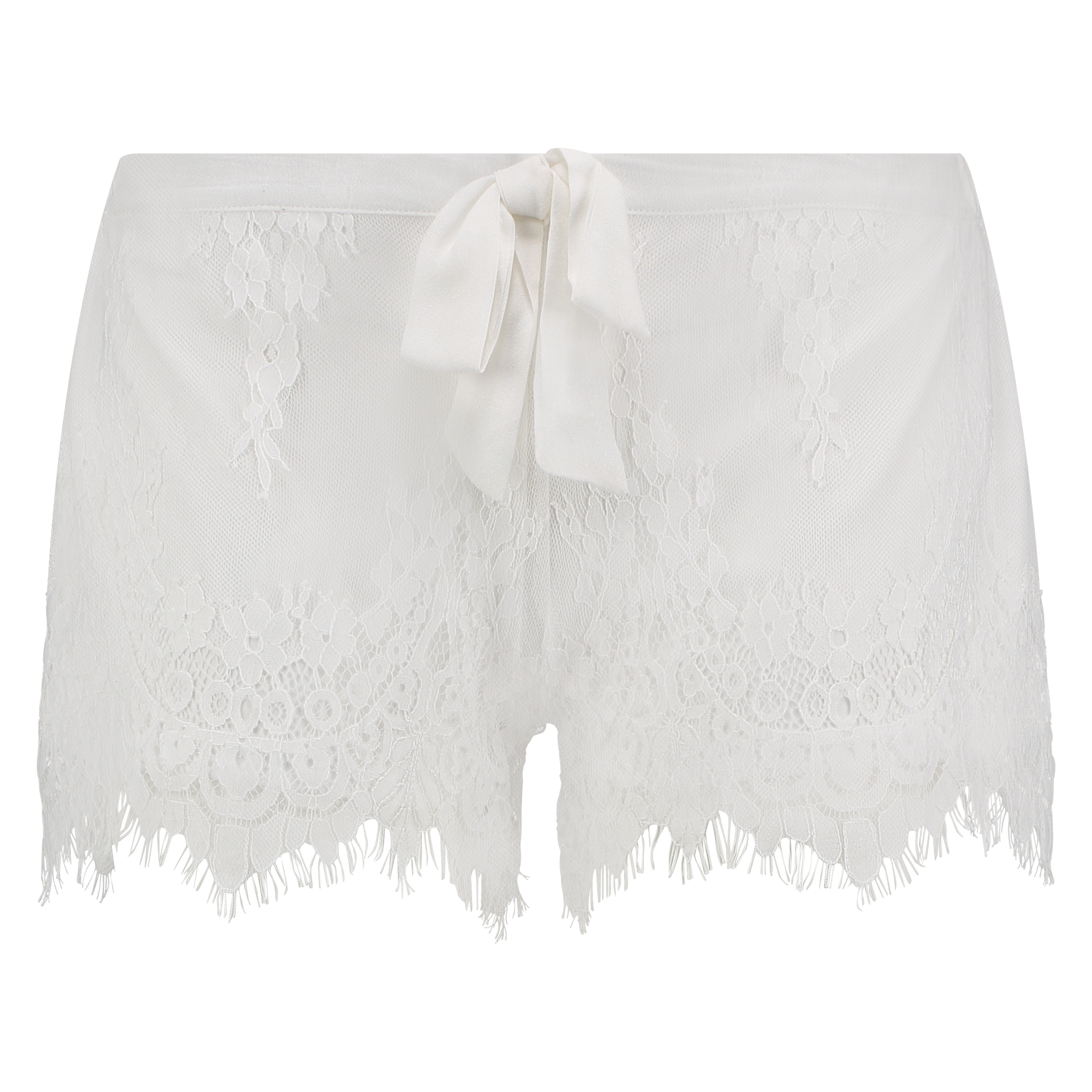 Pantal&oacute;n corto Lace, Blanco, main