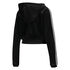 Chaqueta deportiva HKMX  de terciopelo, Negro