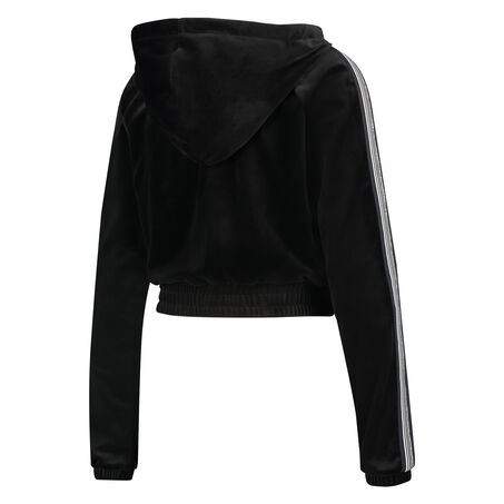 Chaqueta deportiva HKMX  de terciopelo, Negro