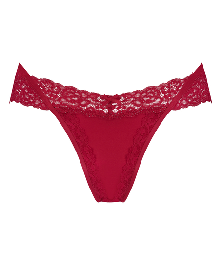 Tanga bajo Willow, Rojo