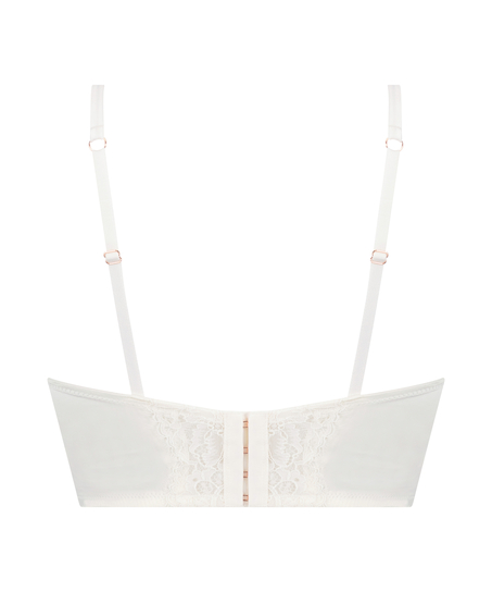 Sujetador longline de aros preformado Erika, Blanco