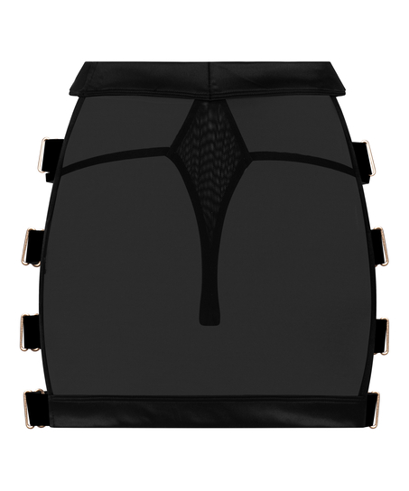 Tanga bóxer Colette, Negro