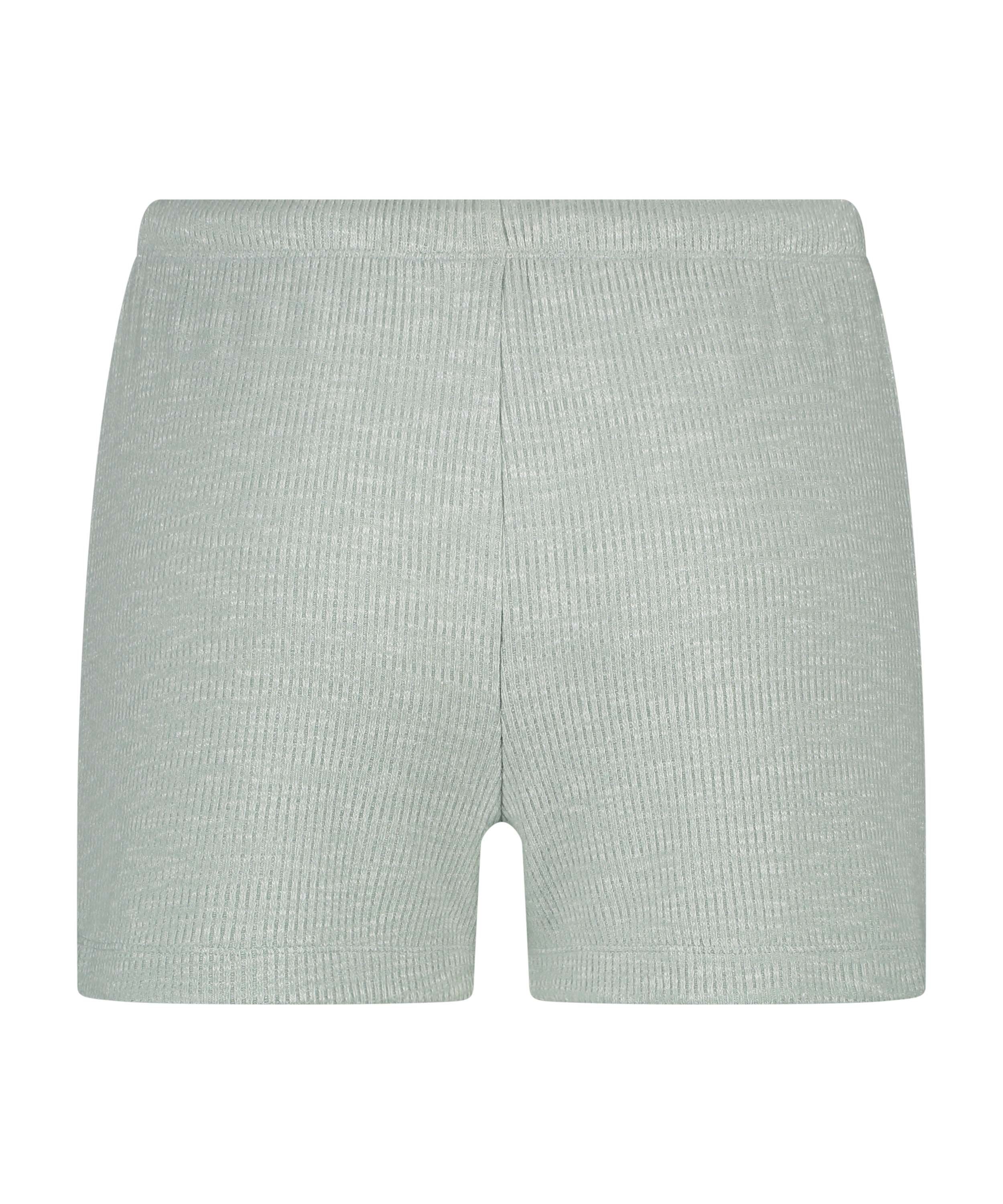 Shorts de canalé, Verde, main